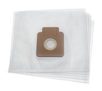 vhbw 5x Sacs remplacement pour Hoover H64, 35600637 pour aspirateur - microfibres non tissées, 23,7cm x 26,8cm, blanc