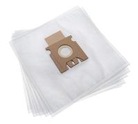 vhbw 5x Sacs remplacement pour Hoover H77, 35601734 pour aspirateur - microfibres non tissées, 27cm x 26,9cm, blanc