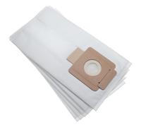 vhbw 5x sacs remplacement pour Kärcher 6.904-333.0, 6.904-335.0, 69043330, 69043350 pour aspirateur - microfibres non tissées, 33,3cm x 17cm, blanc