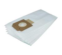 vhbw 5x Sacs remplacement pour Kärcher 69043350, 69043330, 6.904-333.0, 6.904-335.0 pour aspirateur - 33,5cm x 18,5cm blanc