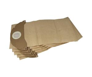 vhbw 5x Sacs remplacement pour Kärcher KFI 252 | 6.904-143.0, 4002667015317 pour aspirateur - papier marron