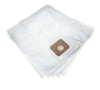 vhbw 5x sacs remplacement pour Nilfisk 107417195 pour aspirateur - microfibres non tissées, 54,15cm x 49.5cm, blanc