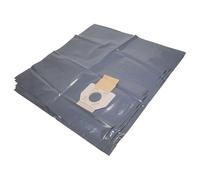 vhbw 5x Sacs remplacement pour Nilfisk 302000804 pour aspirateur | 35,3cm x 20,9cm gris