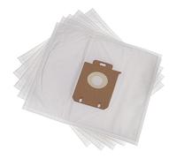 vhbw 5x Sacs remplacement pour Silvercrest 4058432000651 pour aspirateur - microfibres non tissées, 27,5cm x 22cm blanc