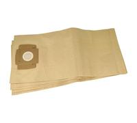 vhbw 5x Sacs remplacement pour Taski 7524289 pour aspirateur - papier filtre, 51cm x 24cm marron