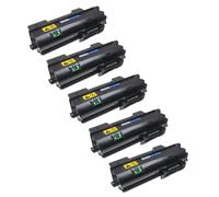vhbw 5x Toner remplacement pour Kyocera TK-1160 pour imprimante - Cartouches toner compatible, noir