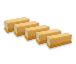 vhbw 5xFiltres plats Filtre Filtre pour aspirateur robot aspirateur Mehrzwecksauger comme Kärcher 6.414-498.0