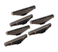 vhbw 6x bloc de lames compatible avec Xenic 9191 rasoir, noir / argenté