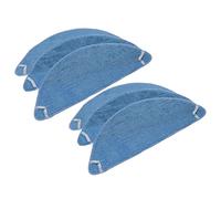 vhbw 6x compatible avec Ecovacs Deebot U2 Pro, U2 aspirateur robot - 6x chiffons microfibre