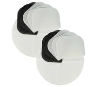 vhbw 6x filtre à charbon actif, 6x filtre à graisses, 12x filtre papier compatible avec DeLonghi F895, F891 friteuse - 24 filtres