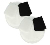 vhbw 6x filtre à charbon actif, 6x filtre à graisses, 12x filtre papier compatible avec DeLonghi série D28 friteuse - 24 filtres