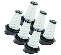 vhbw 6x filtre compatible avec Grundig VCH9930, GMS3810, GMS3820, VCH 9129 L, VCH 9130 E, VCH9929L aspirateur - filtre HEPA noir / blanc
