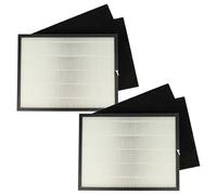 vhbw 6x Filtre compatible avec Rowenta Intense Pure Air PU2120 purificateur d'air - filtre à charbon actif, filtre HEPA