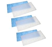 vhbw 6x Filtre compatible avec WilTec 420 cabine de peinture - Filtre de rechange, blanc/bleu clair