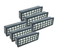 vhbw 6x filtre compatible avec Zelmer ZVC763HTUA(01)(ZVC763HT), ZVC763HTRU(ZVC763HT), ZVC763HTUA/04 aspirateur - filtre HEPA noir/blanc