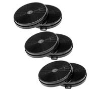 vhbw 6x Filtres à charbon actif compatible avec Balay 3BD 771 NP/ 01, 3BD 771 NP/ 02, 3BD 771 XP, 3BD 771 XP/ 01, 3BD 771 XP/ 02 hotte de cuisine