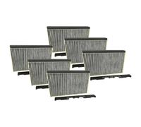 vhbw 6x Filtres à charbon actif remplacement pour Europart 10041403 pour hotte aspirante