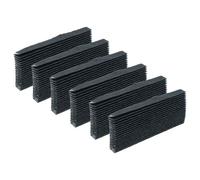 vhbw 6x Filtres compatible avec AEG AHE6879AA CCN, AQE6879BA, 92506065401, 92506102700, 92506102800 réfrigérateur - Filtre à charbon actif
