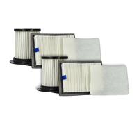 vhbw 6x filtres compatible avec Dirt Devil Centrino X3.1, M2012, M2012-3, M2012-4, M2725, M2725-0, M2725-1, M2725-2, M2725-3 aspirateur