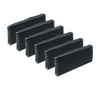 vhbw 6x Filtres compatible avec Electrolux 92506040300, 92506040301, 92506040302, 92506040303, 92506033507 réfrigérateur - Filtre à charbon actif