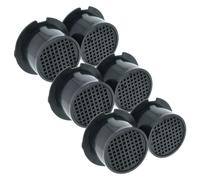 vhbw 6x Filtres compatible avec Liebherr WTUes 1653-23, WTUes 1653-21, WTUes 1653-22, WTsw 4277, WTUes 1653-20 réfrigérateur - Filtre à charbon actif