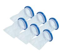 vhbw 6x Filtres compatible avec Pool Blaster iVAC 250Li, iVAC C2, Max aspirateur, nettoyeur piscine - Filtre large maille, 11 x 11 x 2,3 cm