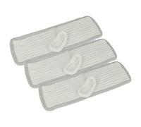 vhbw 6x Housses de rechange compatible avec Dirt Devil Vaporex M385-4, M385-5 nettoyeur à vapeur - 3x housse en coton, 3x Bodentuch