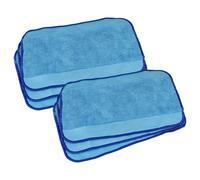 vhbw 6x Lingettes de nettoyage plastique compatible avec iRobot Mint Plus 5200, 5200c aspirateur robot - lingette pour lavage