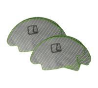 vhbw 6x parquet carrelage compatible avec iRobot Roomba i7, J7, s9 aspirateur robot - tampon microfibre, lingette pour lavage 18 x 14,5 cm