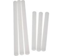 vhbw 6x Porte-verres compatible avec tous les lave-vaisselles courants - Set (3x court & 3x long) de support universel emboîtable, plastique, blanc Blanc