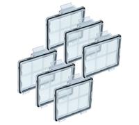 vhbw 6x Préfiltres compatible avec iRobot Roomba Combo Essential Y0110, Y0140, Y011240, Y0112, Y011040, 2 aspirateur robot - Filtre de rechange