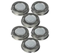 vhbw 6x Têtes de rasoir de remplacement compatible avec Philips HQ4830, HQ484, HQ4826, HQ4847, HQ4845, HQ4846, HQ4851, HQ4856, HQ485, HQ4850 rasoir électrique, argenté