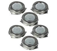 vhbw 6x Têtes de rasoir de remplacement compatible avec Philips HQ6831, HQ6842, HQ6695, HQ6849, HQ6843, HQ6844, HQ6853 rasoir électrique, argenté