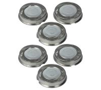 vhbw 6x Têtes de rasoir de remplacement compatible avec Philips HS920, HS930, HQ803, HS890, HQ804, HS915, HS190, HS965, HS777, HS885 rasoir électrique