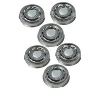 vhbw 6x Têtes de rasoir de remplacement compatible avec Philips S7530, S7550, S7570, S7710, S7720, S7730 rasoir électrique, argenté