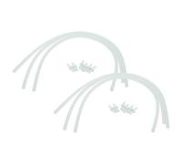 vhbw 6x Tuyau à lait compatible avec Jura Cool-Control