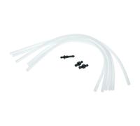 vhbw 6x Tuyau à lait compatible avec Jura E60, A5-A7-A9, E85, ENA 3, E80, E8 machine à café - 3x raccord, 6x tuyau à lait