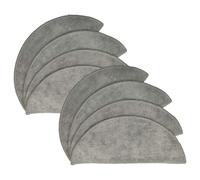 vhbw 8x compatible avec Lefant T700, M571, M501A aspirateur robot - chiffon en microfibre