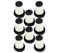 vhbw 8x filtre plissé plat compatible avec ETA Moneto 344790000 aspirateur sans fil à batterie - Élément filtrant