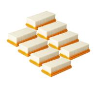 vhbw 8x filtre plissé plat remplacement pour Makita W107418352 pour aspirateur - Filtre de refroidissement du moteur