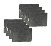 vhbw 8x Filtres à charbon actif compatible avec Imperial DHT 600-2 W/NL, DHT 600-2 WMP, DHT 600-2 WMP/CH hotte aspirante - 30 x 21,5 x 3 cm