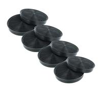 vhbw 8x Filtres à charbon actif compatible avec Smeg KSET66VSE2, KV28S, KV28N, KV26S, KV26N hotte aspirante