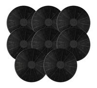 vhbw 8x Filtres à charbon actif remplacement pour KKT Kolbe K606, K122 pour hotte aspirante - 17,5 cm