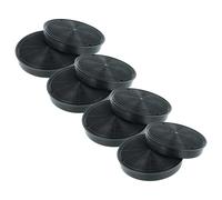 vhbw 8x Filtres à charbon actif remplacement pour WPro 484000008674, FAC529/1, AS-AZKF080, 8718868949578, F196 pour hotte aspirante