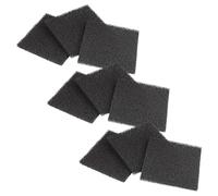 vhbw 9x Filtre à charbon actif remplacement pour Toolcraft 79-7202, 588546, 04064161095004 pour centrale d'aspiration - 12,6 x 12,5 cm