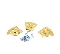 vhbw 9x lames (titanium, 0.75mm) pour robots-tondeuses compatible avec Worx Landroid L1500i,M500 B,M1000,M1000i,M800,S500i,M WG794E,WA0176,WA0190
