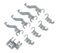 vhbw 9x Pinces de fixation compatible avec Bosch SX736X02IH/01, SX736X01IH/28 lave-vaisselle - Panier inférieur