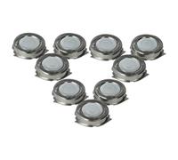vhbw 9x Têtes de rasoir de remplacement compatible avec Philips HQ8825, HQ8870, HQ8865, HQ8835, HQ8830, HQ8850, HQ8845 rasoir électrique, argenté