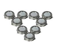vhbw 9x Têtes de rasoir de remplacement compatible avec Philips PT726, PT725/41, PT725/20, PT725/15, PT725/17, PT725/16 rasoir électrique, argenté