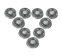 vhbw 9x Têtes de rasoir de remplacement compatible avec Philips S9511, S9151, S9161, S9171, S9311, S9371 rasoir électrique, argenté